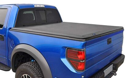 Tyger&#8217;s vinyl tonneau cover is easy to install. Photo credit: Amazon.com.  
