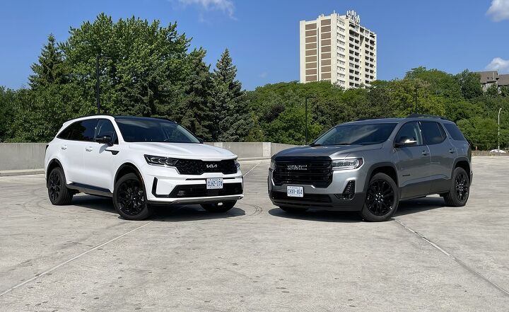 2023 GMC Acadia Vs 2023 Kia Sorento Comparison