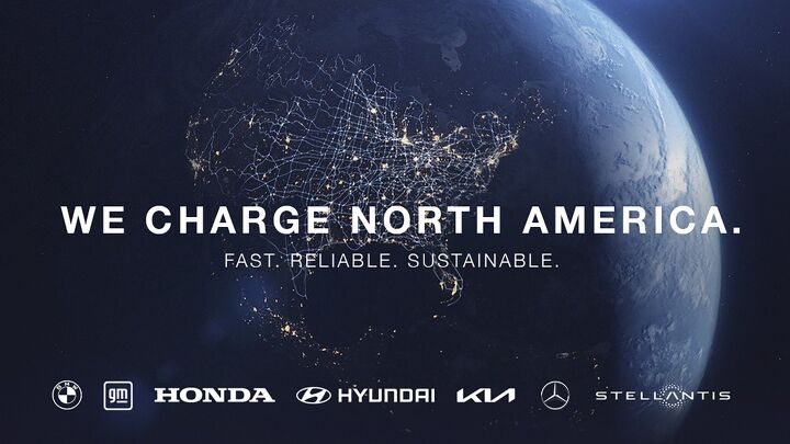 seven automakers join forces for north american charging network