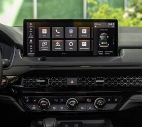 The top-level Touring trim comes with Google built-in, including a suite of Google apps displayed on the standard 12.3-inch touchscreen.