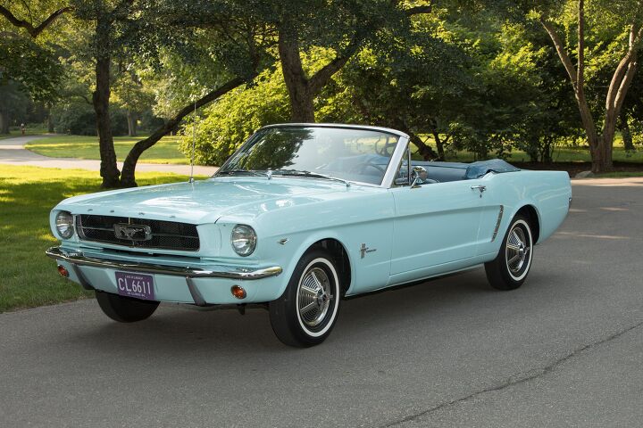 post 50 ford mustangs from nearly every year, 1964 Mustang