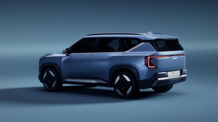 2024 kia ev5 revealed with cool looking bench seat