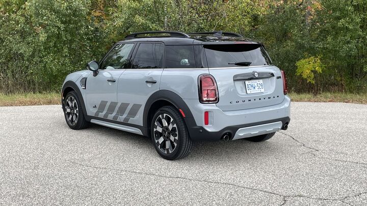 this special edition mini countryman is funky yet subtle