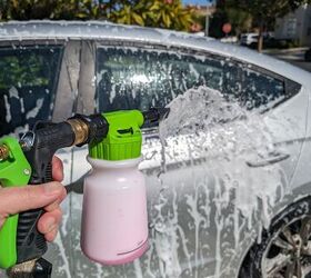 Foam CAR WASH without pressure washer! Garden Hose Foam Gun 