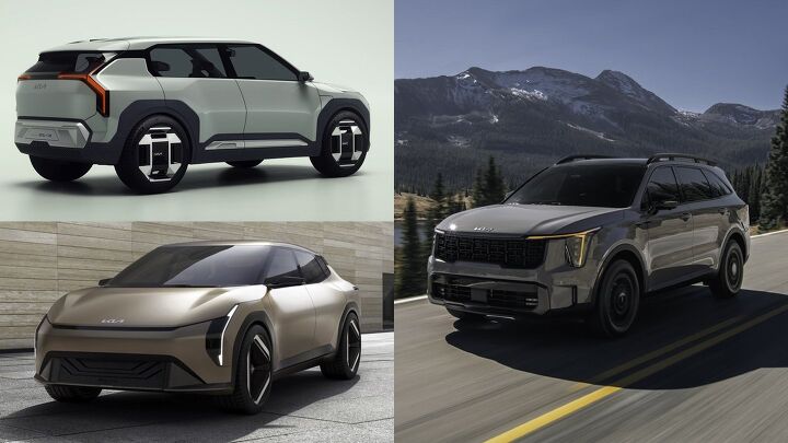 Kia Unveils EV Concepts, Facelifted Sorento at LA Auto Show