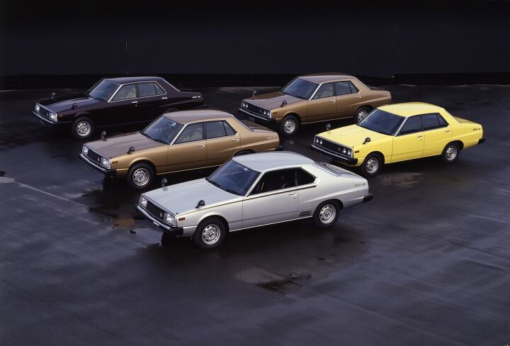 66 years of the nissan skyline in 44 photos, 1980 Nissan Skyline Turbo GT Sedan and TI Sedan