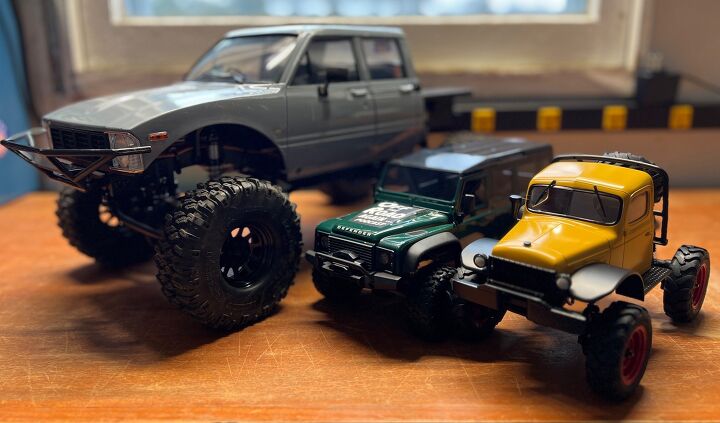 what are the most common rc rock crawler scale sizes
