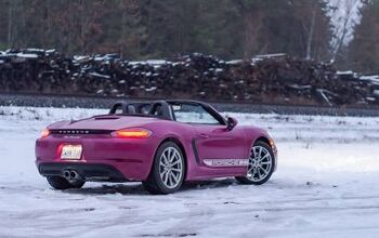 33 Photos of the Porsche 718 Boxster Style Edition Playing in the Snow