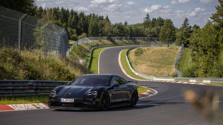 Porsche Taycan Bests Tesla Around The Nurburgring