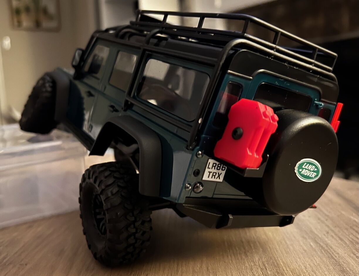 Traxxas TRX-4M Land Rover Defender 1/18 Scale RC Rock Crawler Review ...