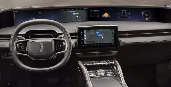 ford and lincoln unveil huge new 48 inch digital dash