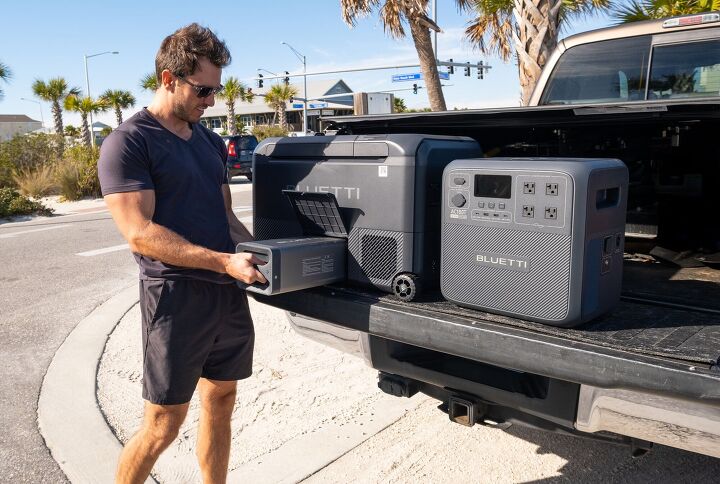 have portable power and refrigeration with the bluetti swapsolar