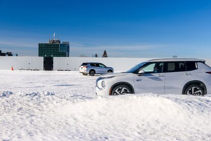 Ice Boring Mitsubishi’s Twin Motor S-AWC Makes Driving on Ice Boring | AutoGuide.com