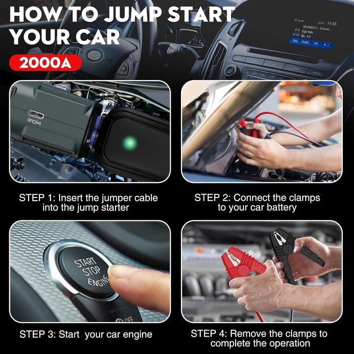 jump starter amperage chart for engine size