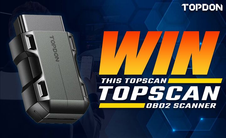 Enter to Win a TopDon TopScan ODB2 Scanner
