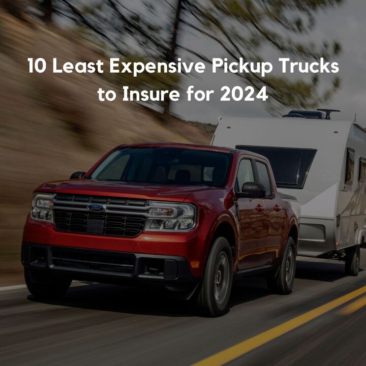 10 least expensive pickup trucks to insure for 2024