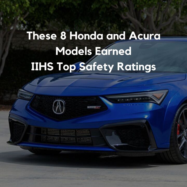 These 8 Honda and Acura Models Earned IIHS Top Safety Ratings