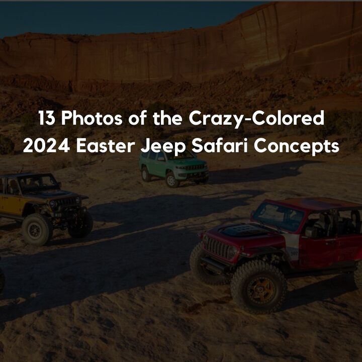 13 Photos of the Crazy-Colored  2024 Easter Jeep Safari Concepts