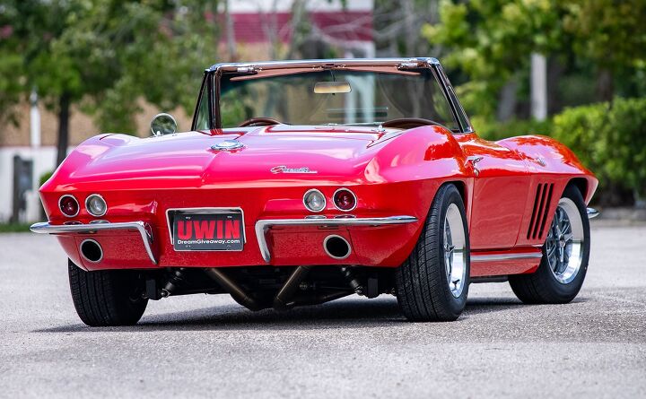 you could win this resto mod 1965 corvette stingray
