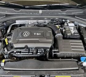 The 2.0-liter turbocharged four-cylinder engine in the Jetta GLI makes 228 hp and 258 lb-ft of torque. That's less power than the VW GTI, but more than the Honda Civic Si or Kia Forte GT.