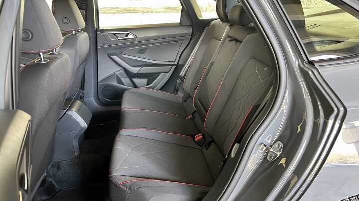 Since the 2024 Jetta is not really a compact car anymore, full-size adults are able to comfortable fit in the rear seats.