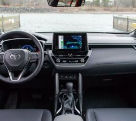 The Toyota Corolla Cross interior is very simple in its layout: what it lacks in fanciness, it makes up for in ease of use.