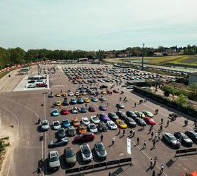 380 lamborghinis got together in italy here s what it looked like