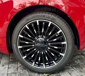 The standard diamond cut wheels are as funky as the rest of the car. 