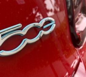 Notice how Fiat incorporated the letter 'e' in the the 500 badge?