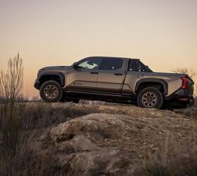 The Tacoma Trailhunter is the only way to pair a six-foot bed with the hybrid powertrain.