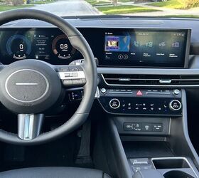 We like the restrained, yet stylish interior of the 2024 Hyundai Sonata. The materials are soft touch throughout.