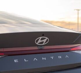 Don't let that shape fool you: the Elantra does in fact house a traditional trunk.