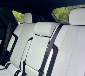 The rear seat of the 2024 Acura ZDX offers plenty of space for all passengers.