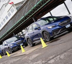 Hitting the track in the 2024 Subaru WRX RS is even more fun after a rain storm