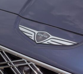 The Genesis badge sees its own redesign for '25, now made of actual metal.