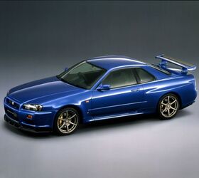 a quick history of the nissan gt r, The 1999 Nissan R34 Skyline GT R V Spec