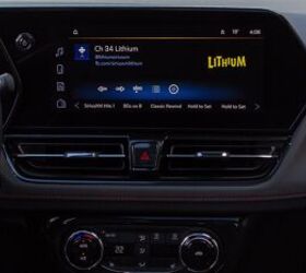 Chevrolet's latest 11.0-inch infotainment is easy to use but basic in features. Image credit: Kyle Patrick