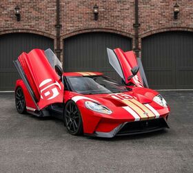 rare 2022 ford gt alan mann edition has just 14 miles