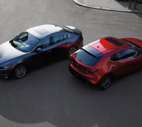 mazda makes the 2025 mazda3 even better than this year s mazda3, Both hatchback and sedan versions of the Mazda3 see an entry level price reduction