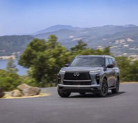 2025 infiniti qx80 pricing and availability announced, Switching to a TTV6 from the outgoing V8 has brought significant fuel economy savings