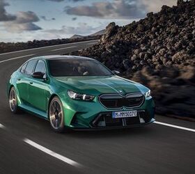 Does this look like a 717-horsepower sedan to you? Image credit: BMW