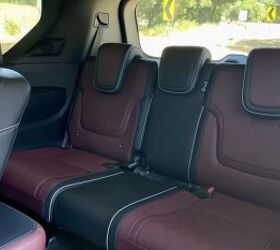 Sophisticated interior even for rear seat passengers. Image Credit: Lee Bailie 