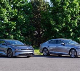 lucid air pure vs genesis electrified g80 daring to be different