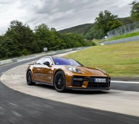 Porsche Panamera Turbo S E-Hybrid at the Nurburgring