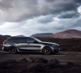 The M5 Touring is just a tenth slower to 62 mph (100 km/h) than the sedan. Image credit: BMW USA