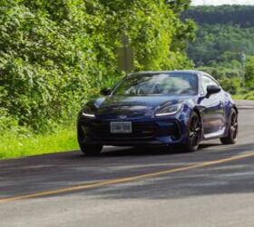 The Subaru is a blast on winding roads. Image credit: Kyle Patrick