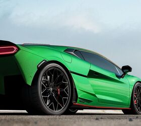 That's one nice green. Image credit: Lamborghini