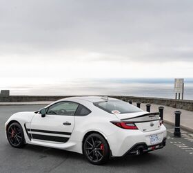 The GR86 Trueno Edition at Newfoundland's Signal Hill. Image credit: Jeff Wilson