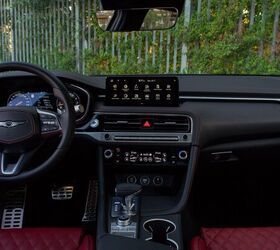 Black and red: a classic sport sedan combination. Image credit: Kyle Patrick