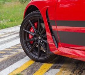 Brembo brakes make the GR86 a better trackday friend. Image credit: Kyle Patrick